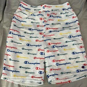 Rainbow champion basketball shorts